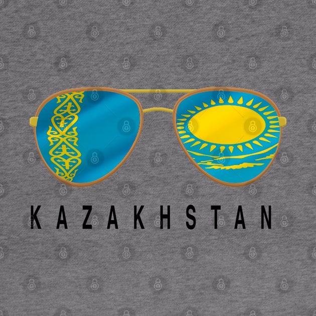 Kazakhstan Sunglasses, Kazakhstan Flag, Kazakhstan gift ,  Kazakhstani , by JayD World